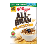 Kellogg's Bran Buds All-bran bran buds only high fiber food made with psyllium Full-Size Picture